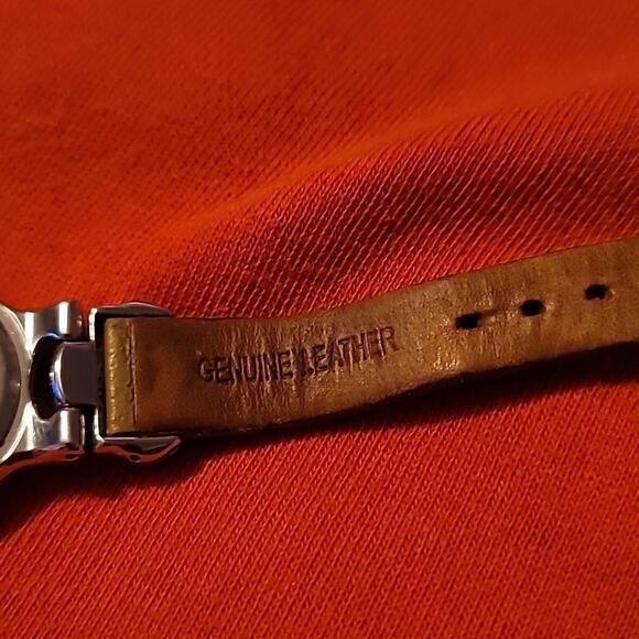 Anne Klein AK2631SVTNJ Analog Watch‎ Wristwatch For Women Silver & Grey/Tan - Picture 9 of 12